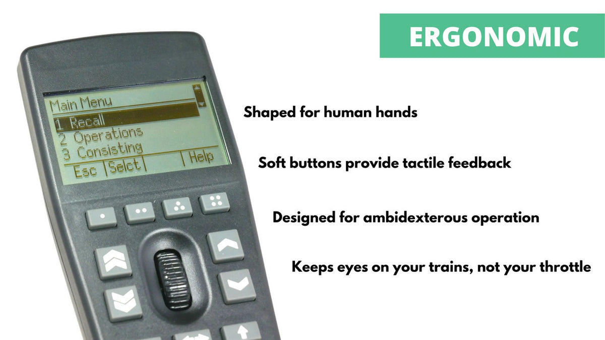 Train Control Systems TCS DCC UWT-100 Universal WiFi 'Wireless' Throttle