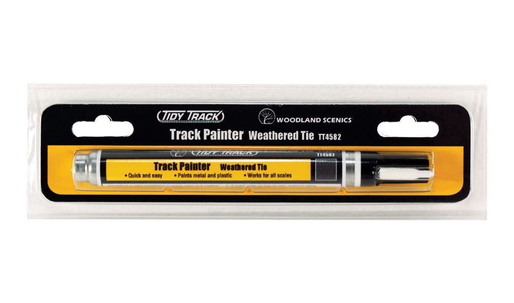 Woodland Scenics TT4582 Track Painter - Weathered Tie 0.33 fl oz