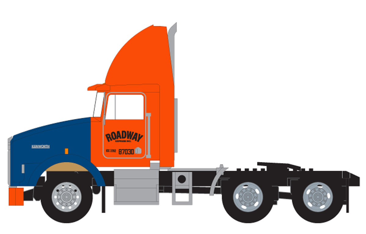 Trainworx N 48084-01 Kenworth T800 LNG 3-Axle Semi Tractor Roadway #1
