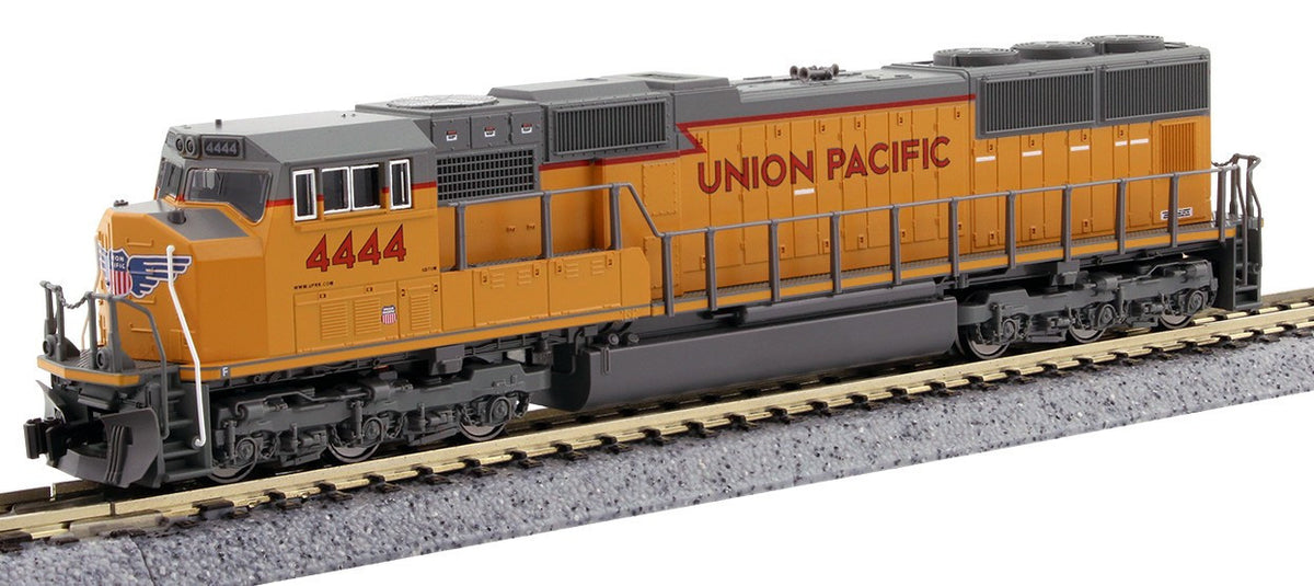 Kato N 176-7618-LS-DMW with DCC/ESU LokSound V5 EMD SD70M w/Flat Radiators Union Pacific UP #4444