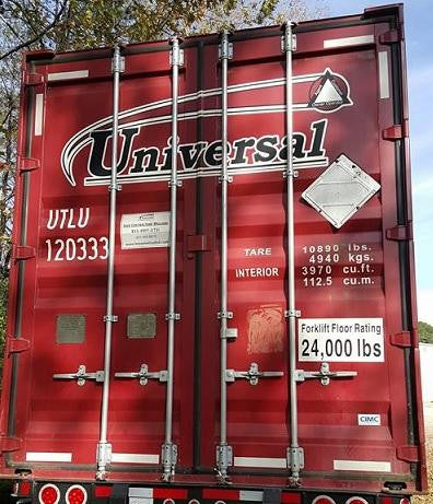 Jacksonville Terminal Company N 537014 53' High Cube Corrugated Side Containers UNIVERSAL 2-Pack