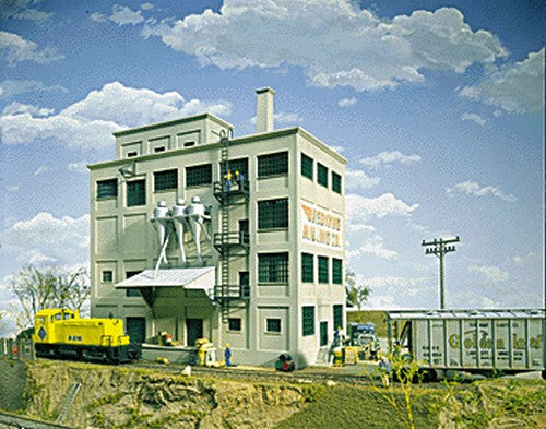 Walthers Cornerstone HO 933-3026 Red Wing Milling Company Flour Mill - Kit