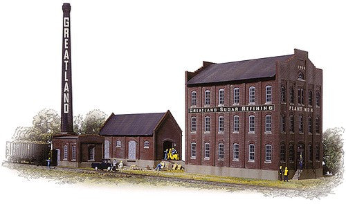 Walthers Cornerstone HO 933-3092 Greatland Sugar Refining - Kit