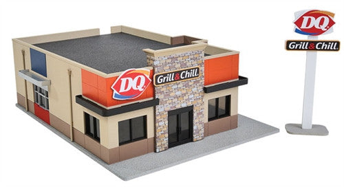 Walthers Cornerstone HO 933-3485 Dairy Queen Grill & Chill - Kit