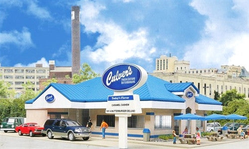 Walthers Cornerstone HO 933-3486 Culver's Restaurant - Kit