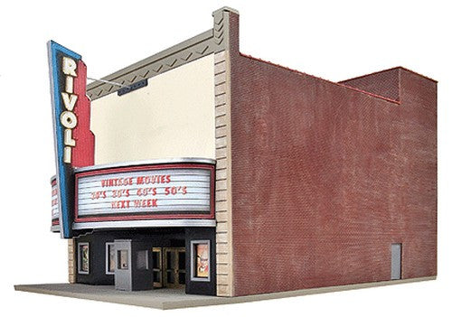Walthers Cornerstone  HO 933-3771  Rivoli Theater kit