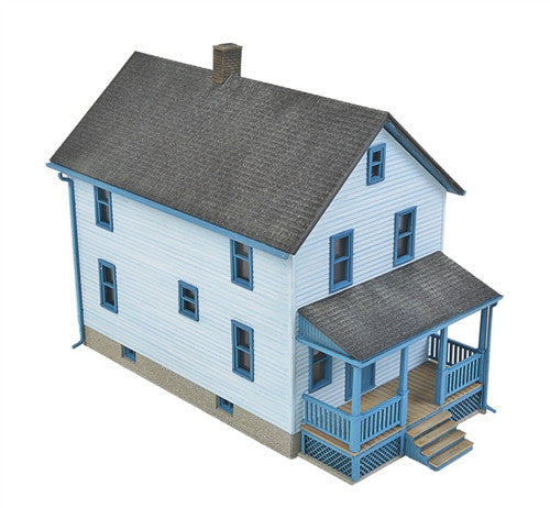 Walthers Cornerstone HO 933-3786 Two Story Frame House - Kit