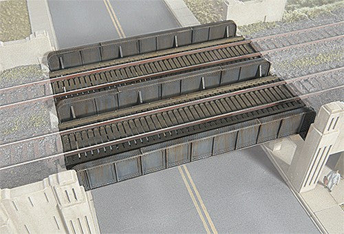 Walthers Cornerstone N 933-3820 Through Plate-Girder Bridge - Kit