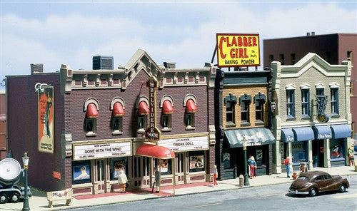Woodland Scenics WOO66300 N Scale Night Life Buildings Kit