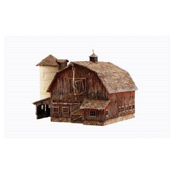 Woodland Scenics N BR4932 Built Up Weathered Barn