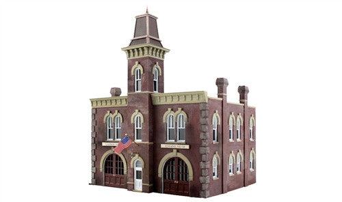 Woodland Scenics N BR4934 Built Up Firehouse