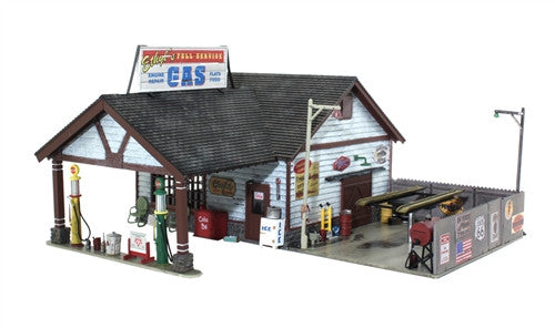 Woodland Scenics N BR4935 Built & Ready Ethyl's Gas & Service