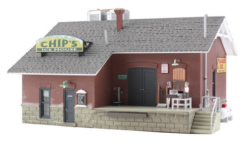 Woodland Scenics HO BR5028 Built Up Chip's Ice House