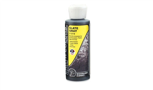 Woodland Scenics C1219 Earth Colors Liquid Pigment - Slate Gray - 4oz