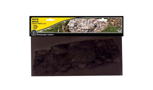 Woodland Scenics C1244 Rock Mold - Facet Rock