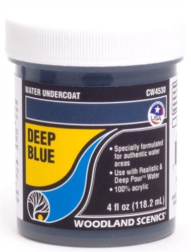 Woodland Scenics CW4530 Water Undercoat - Deep Blue