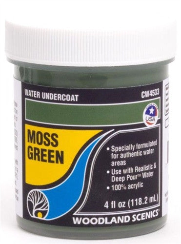 Woodland Scenics CW4533 Water Undercoat - Moss Green