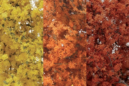 Woodland Scenics F1135 Fine Leaf Foliage - Fall Mix
