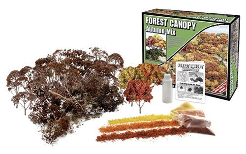 Woodland Scenics WOOF1663 Autumn Mix Forest Canopy