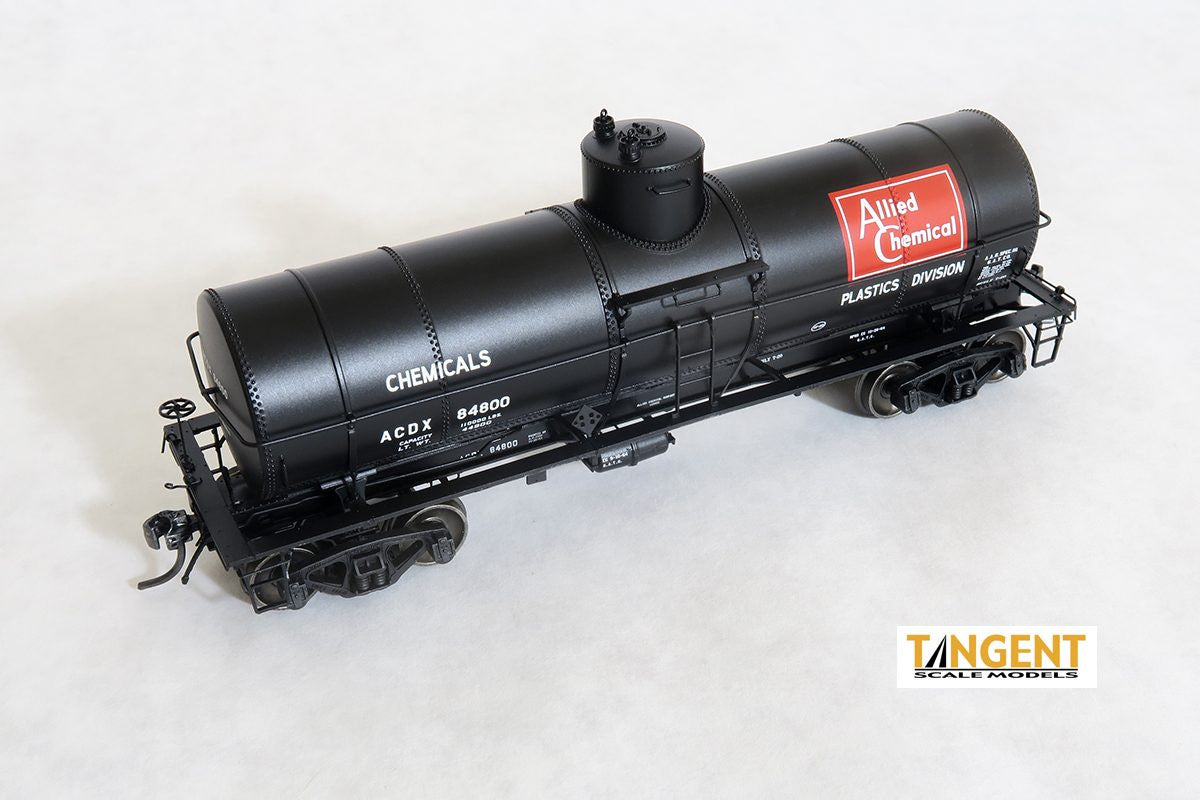 Tangent Scale Models HO 19063-01 General American 1917-design 10,000 Gallon Insulated Tank Car 'Allied Chemical 1947' ACDX #84800