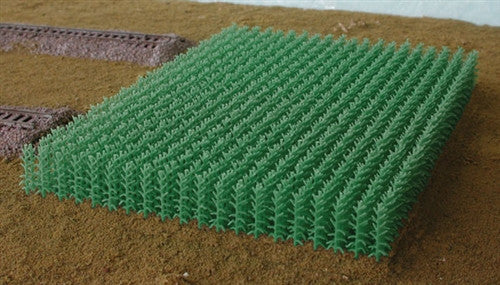 Bluford Shops Scenery N 101 Cornfield Kit - Summer Green