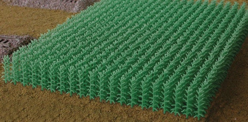 Bluford Shops Scenery HO 203 Cornfield Kit - 1120 Cornstalks - Summer Green