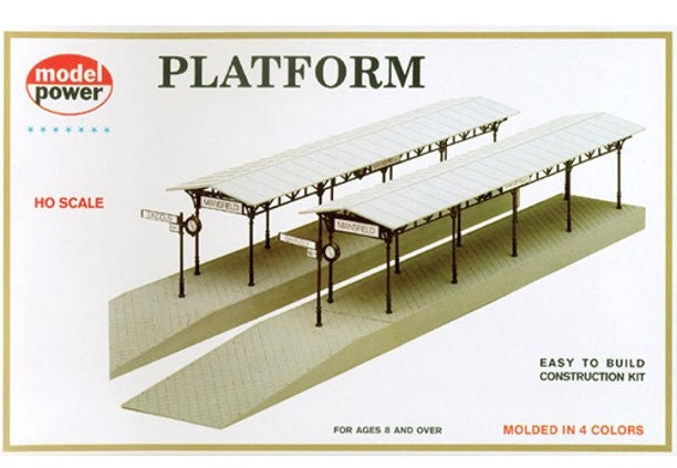 Model Power HO MPC478 Station Platforms 2-Pack - Kit