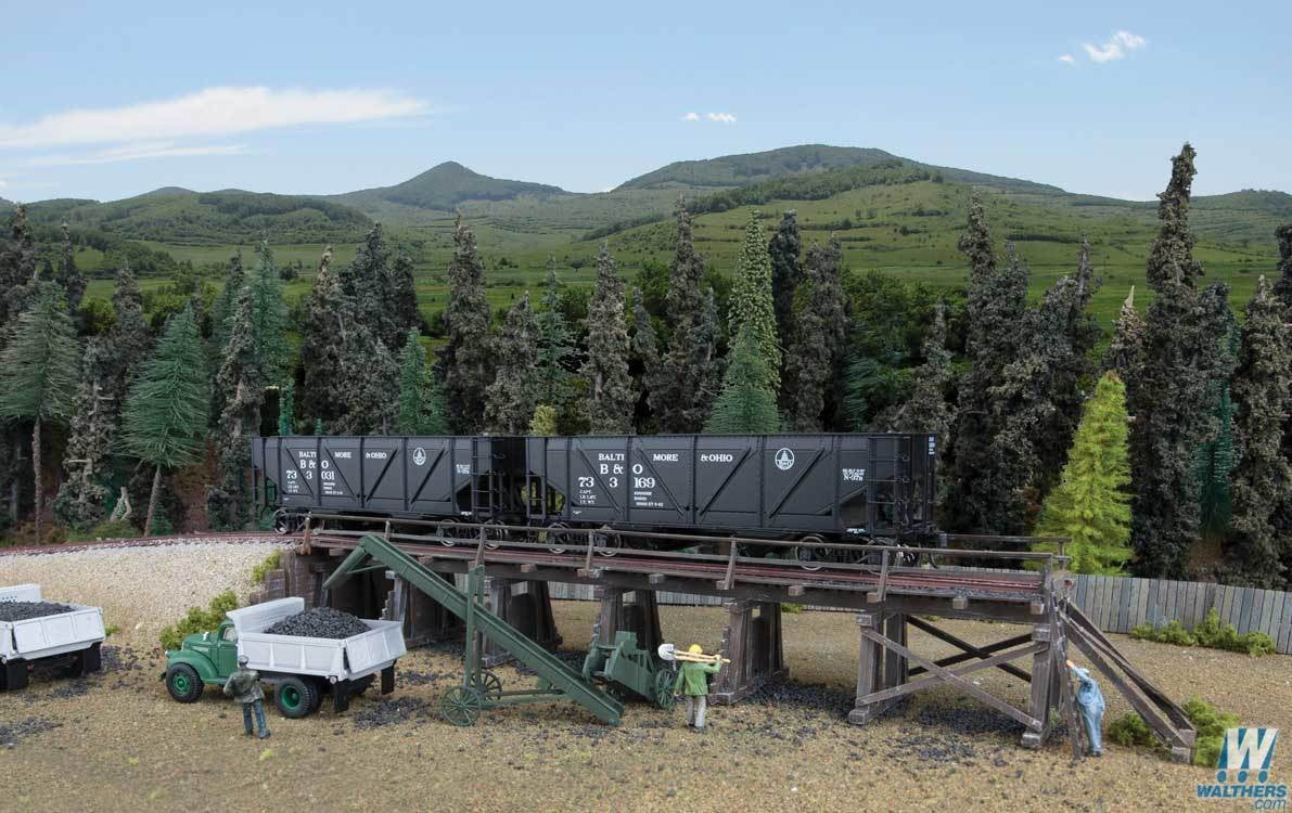 Walthers Cornerstone HO 933-4093 Coal Trestle - Kit