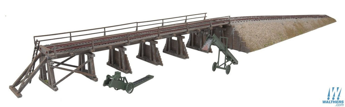 Walthers Cornerstone HO 933-4093 Coal Trestle - Kit