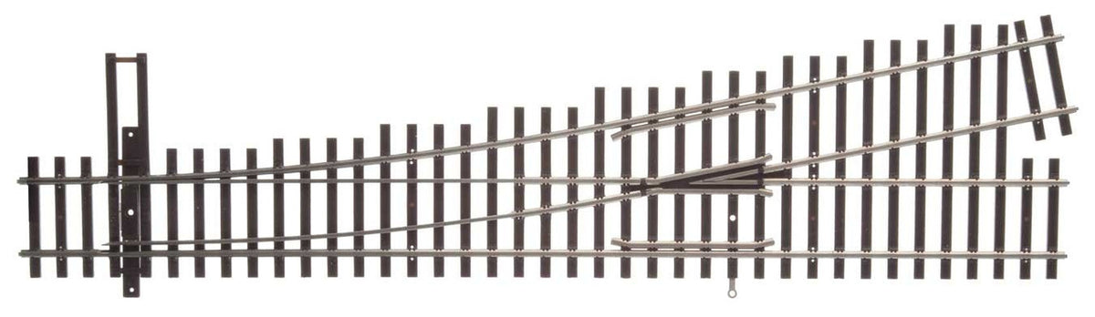 WalthersTrack HO 948-83015 Code 83 Nickel Silver DCC Friendly Number 5 Turnout - Left Hand