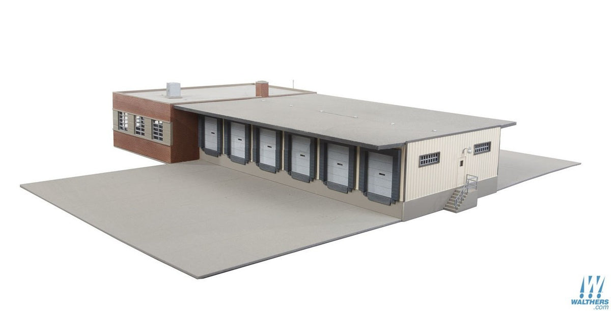 Walthers Cornerstone HO 933-4131 Cross Dock Truck Facility - Kit
