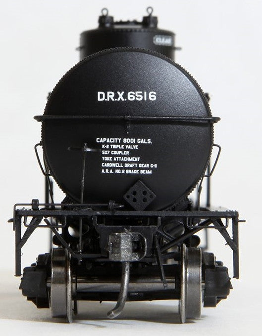 Tangent Scale Models HO 19011-07 General American GATC 8,000 Gallon 1917-Design Radial Course Tank Car 'Deep Rock Cushing OK' 1940+ DRX #6504