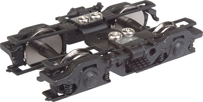 Walthers Proto HO 920-2120 GSC 43-R Passenger Trucks Black with 36 inch Metal Wheels - 1 Pair