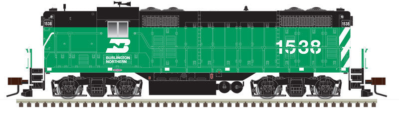 Atlas Classic Silver HO 10003943 DCC Ready EMD GP7 Locomotive Burlington Northern BN #1554