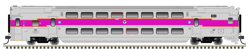 Atlas Master N 50006624 Multi-Level Commuter Cab Car MBTA #1803
