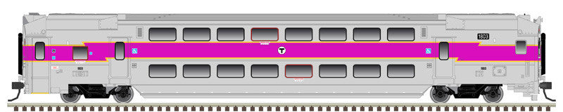 Atlas Master N 50006625 Multi-Level Commuter Cab Car MBTA #1815