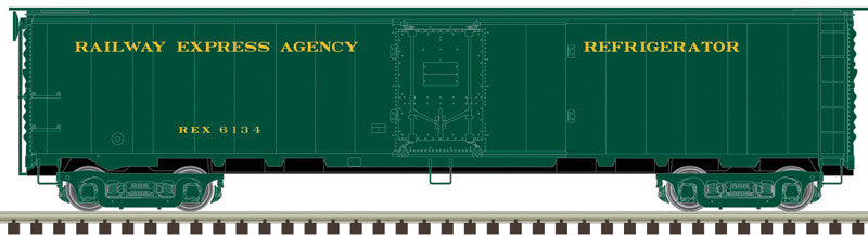 Atlas Master HO 20007642 REA Steel Express Reefer Railway Express Agency 'Early 1950s Scheme' REX #6134