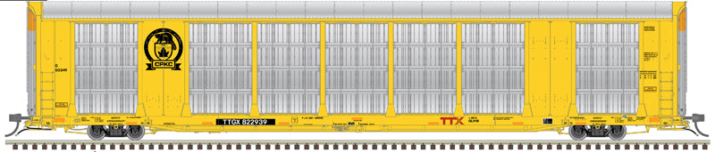 Atlas Master HO 20007911 Gunderson Multi-Max Auto Rack Canadian Pacific Kansas City TTGX #822471