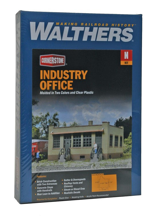 Walthers Cornerstone N 933-3834 Industry Office - Kit
