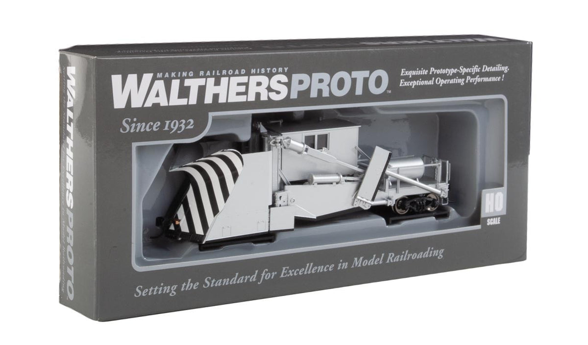 WalthersProto HO 920-110125 Jordan Spreader 'Silver' Painted/Unlettered