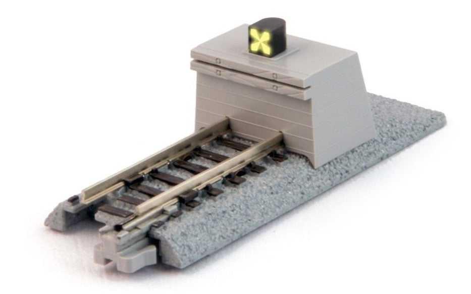 Kato N 20-063 Unitrack Straight Track 2-5/6" with Illuminated Type A Bumper  - 1 Piece