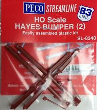 Peco Streamline HO SL-8340 Code 83 Hayes Bumpers - 2 pack