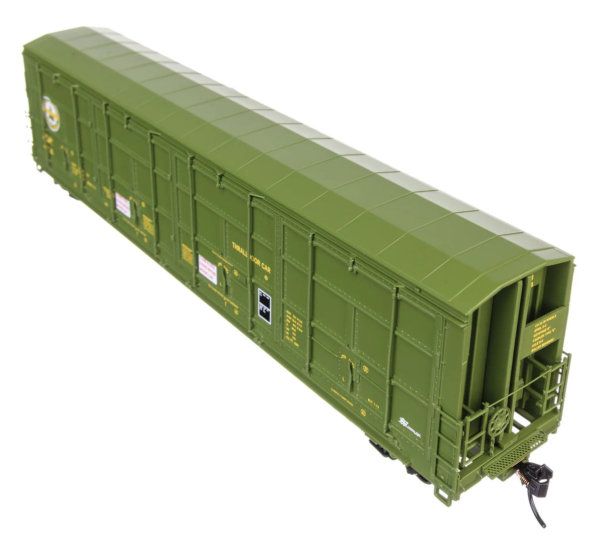 WalthersProto HO 920-101939 56' Thrall All-Door Boxcar Ashley, Drew & Northern ADN #4714