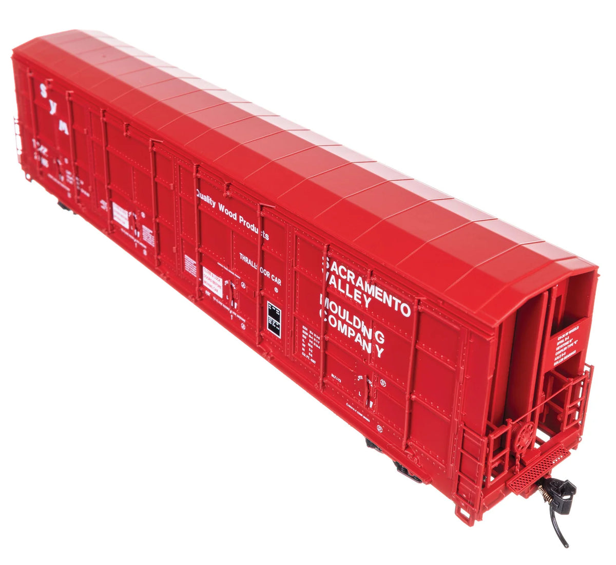 WalthersProto HO 920-101953 56' Thrall All-Door Boxcar Sacramento Valley Moulding TCAX #20165