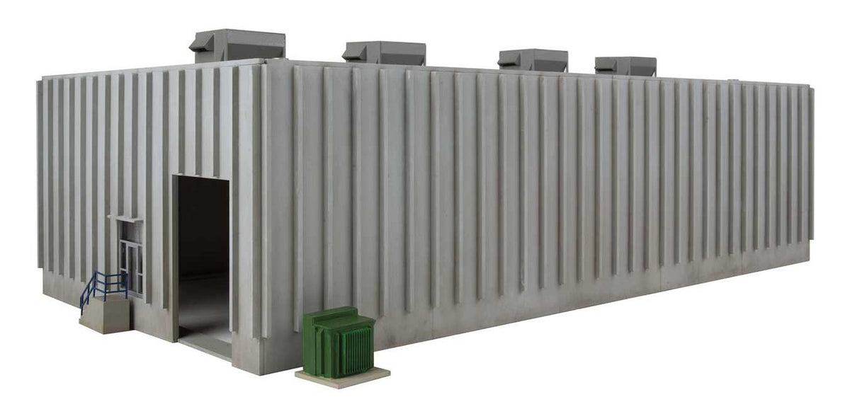 Walthers Cornerstone HO 933-4105 Modern Concrete Grocery Warehouse - Kit
