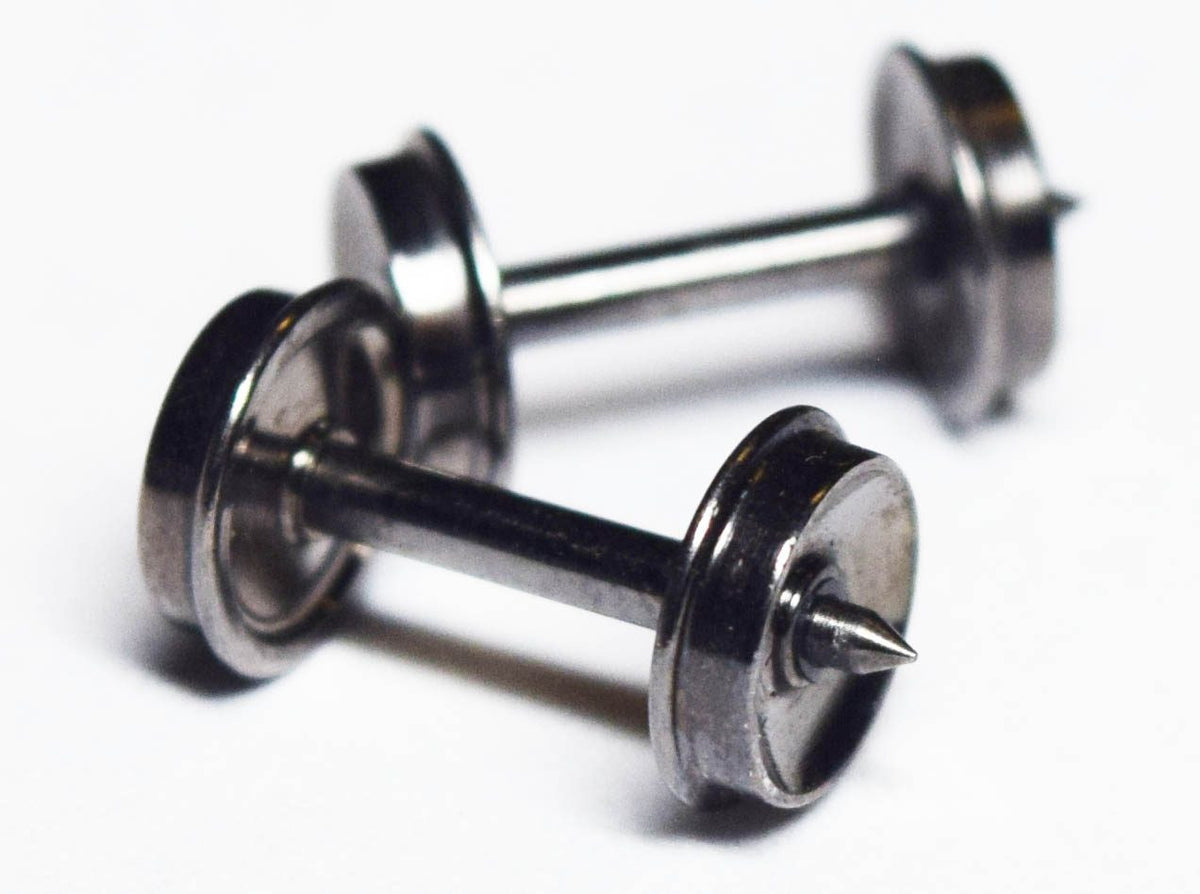 Tangent N 502 - 36 Inch Brass Precision Wheelsets for Micro-Trains .537 Axle Length - 12 Pack