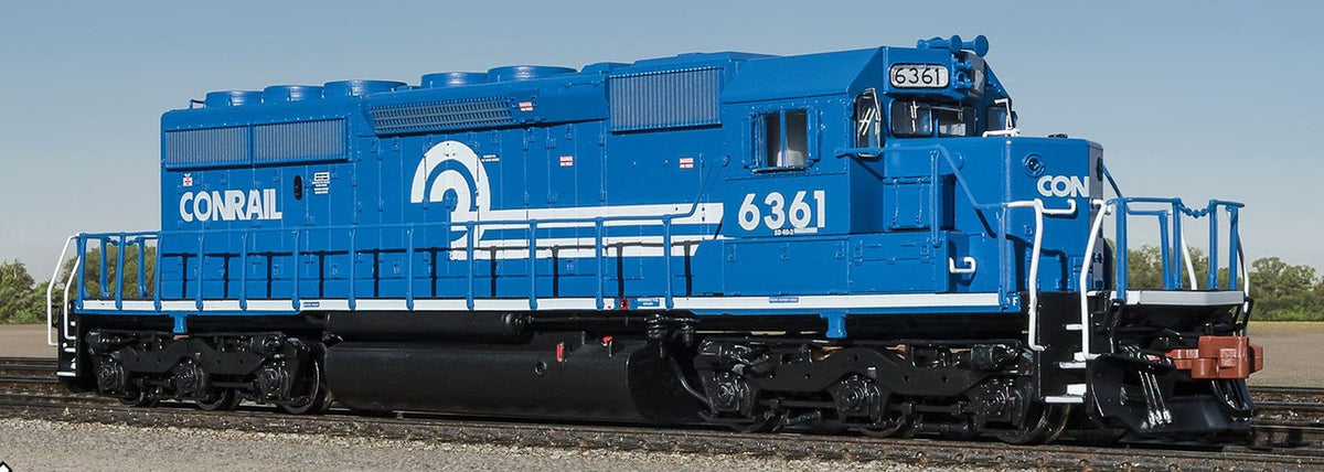 ScaleTrains Rivet Counter N SXT39430 DCC Ready EMD SD40-2 Locomotive Conrail 'Can Opener' w/White Frame Stripe CR #6361
