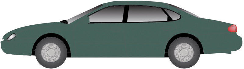 Atlas HO 1272 1996 Ford Taurus 4-Door Sedan Medium Willow Metallic