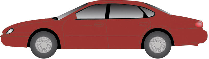 Atlas HO 1275 1996 Ford Taurus 4-Door Sedan Toreador Red Metallic