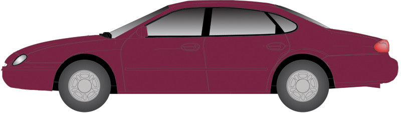 Atlas HO 1280 1996 Ford Taurus 4-Door Sedan Midnight Red Metallic